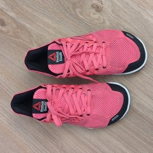 Hot Pink Reebok CrossFit trainers